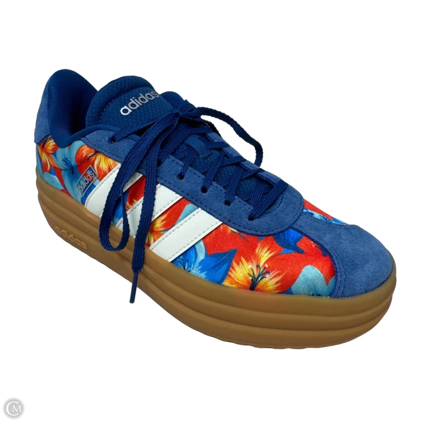 Platform Shoes Sneakers By Adidas In Floral Print, Size: 6.5
