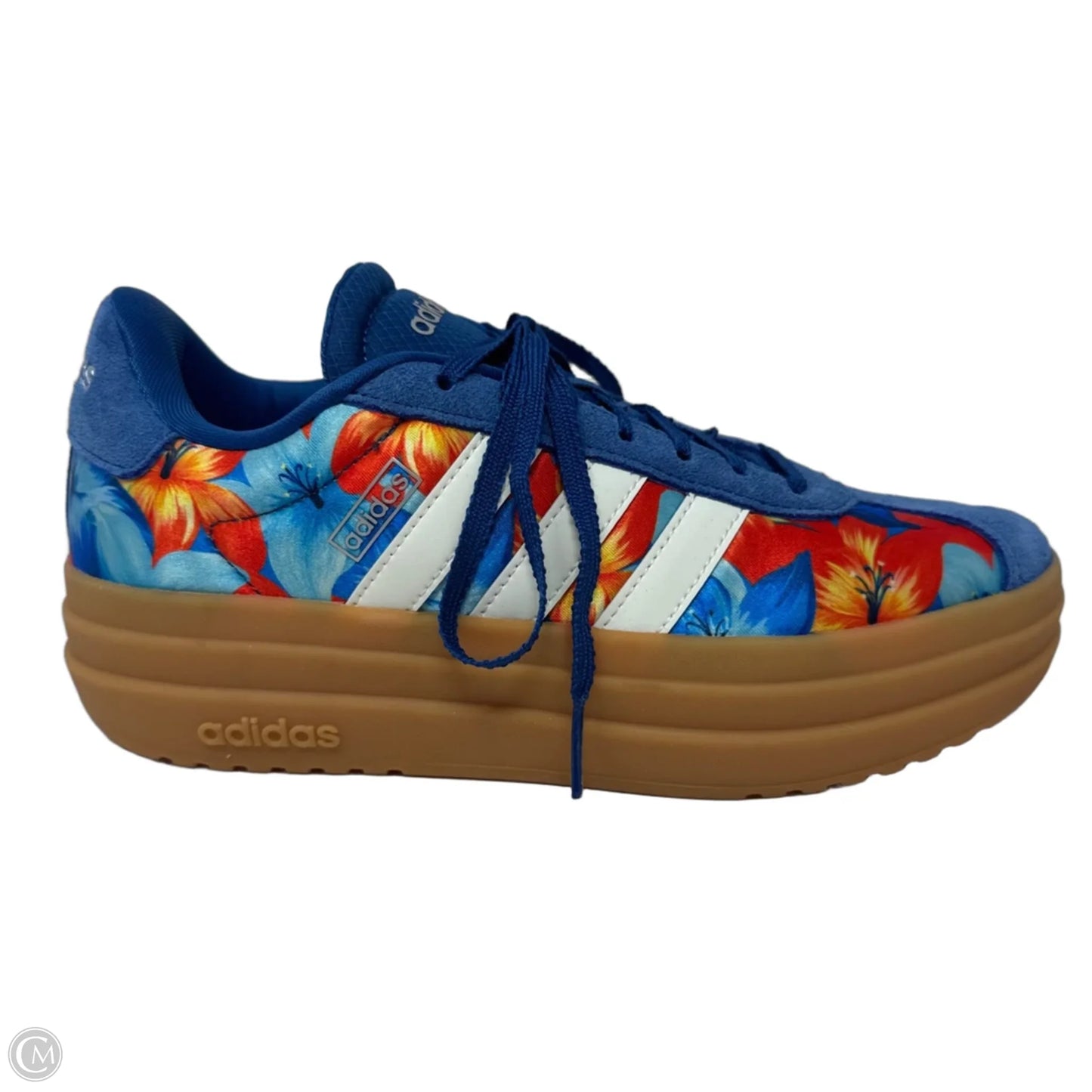 Platform Shoes Sneakers By Adidas In Floral Print, Size: 6.5