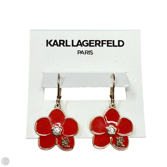 Earrings Designer By Karl Lagerfeld