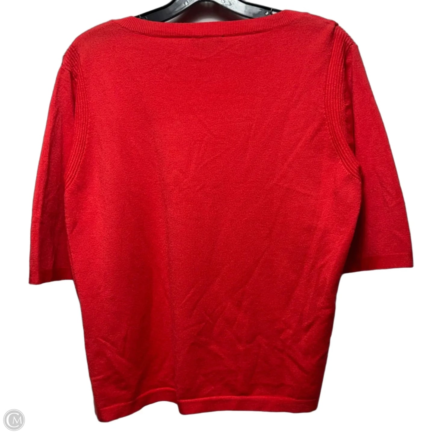 Sweater By Mila Milano In Coral, Size: L