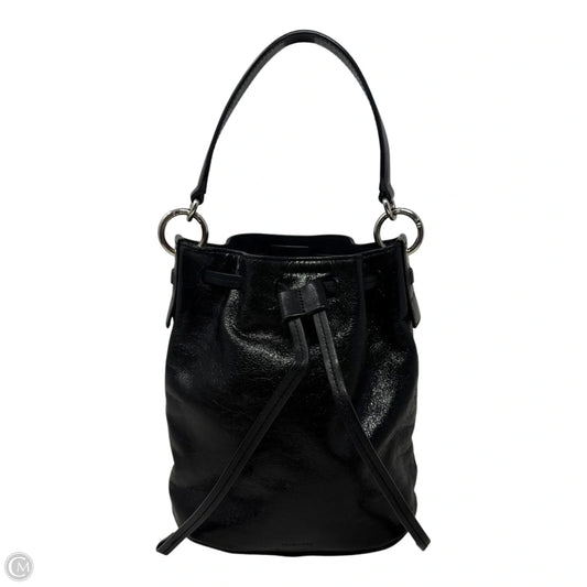AS IS Captain Lea Leather Bucket Bag Designer By All Saints, Size: Small