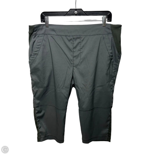 Athletic Capris By Rei In Grey, Size: L