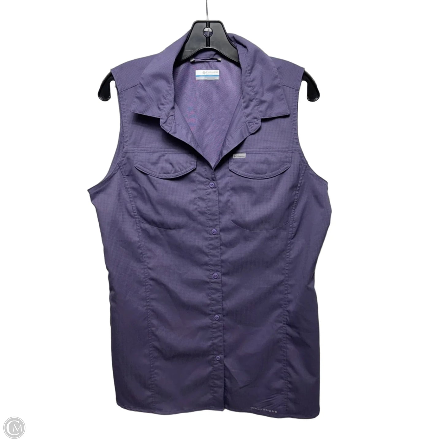 Top Sleeveless By Columbia In Purple, Size: L