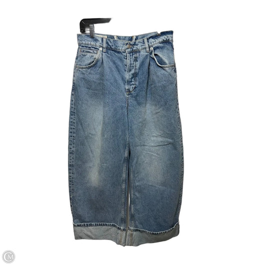 Jeans Wide Leg By We The Free In Blue Denim, Size: 8/29