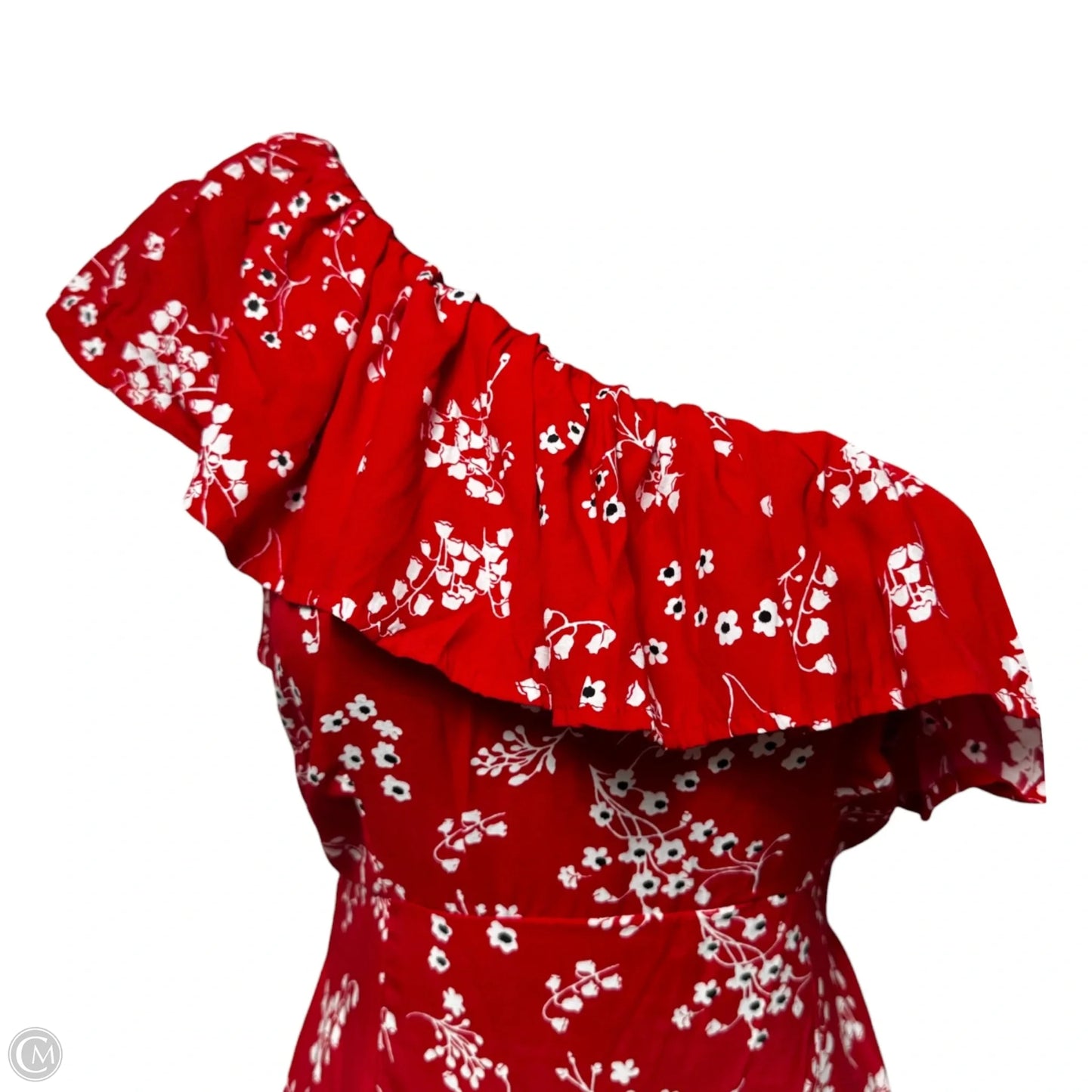 Westcott One Shoulder Dress Casual Midi By Rue Stiic In Floral Print, Size: XS