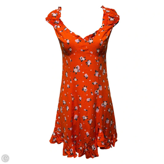 Like A Lady Printed Mini Dress By Free People In Floral Print, Size: XS