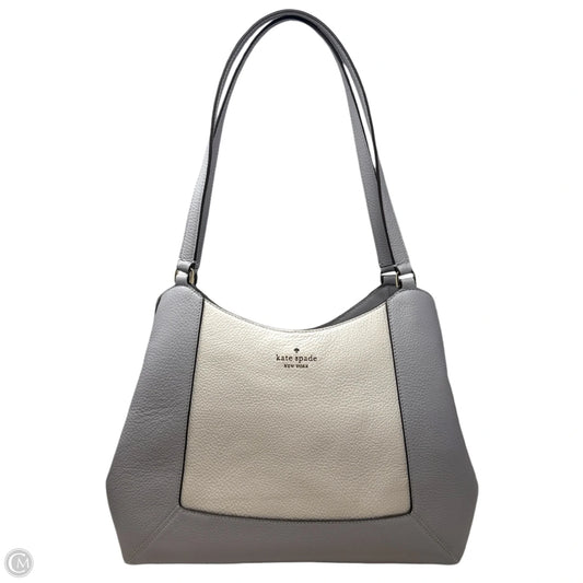 Lena Triple Compartment Bag In Colorblock Pebbled Leather Designer By Kate Spade, Size: Medium