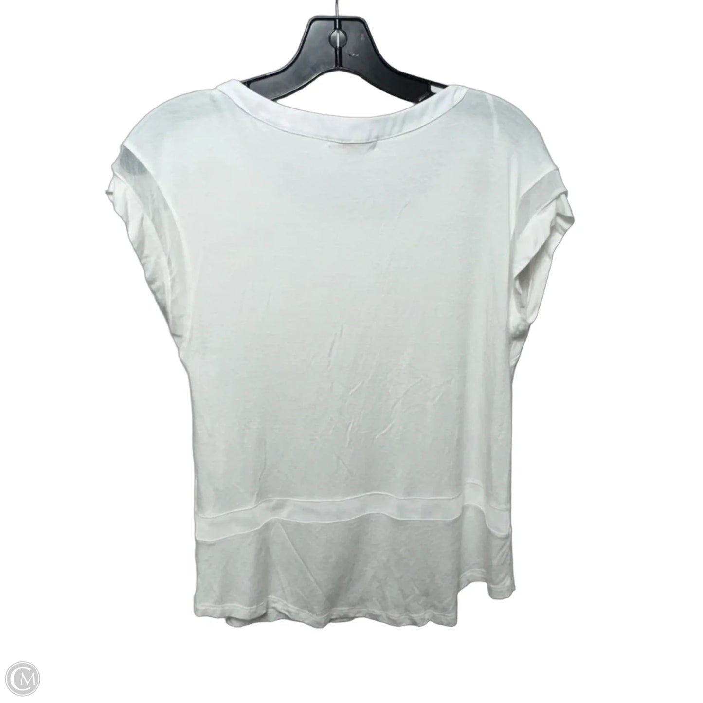 Top Short Sleeve By Pleione In White, Size: S