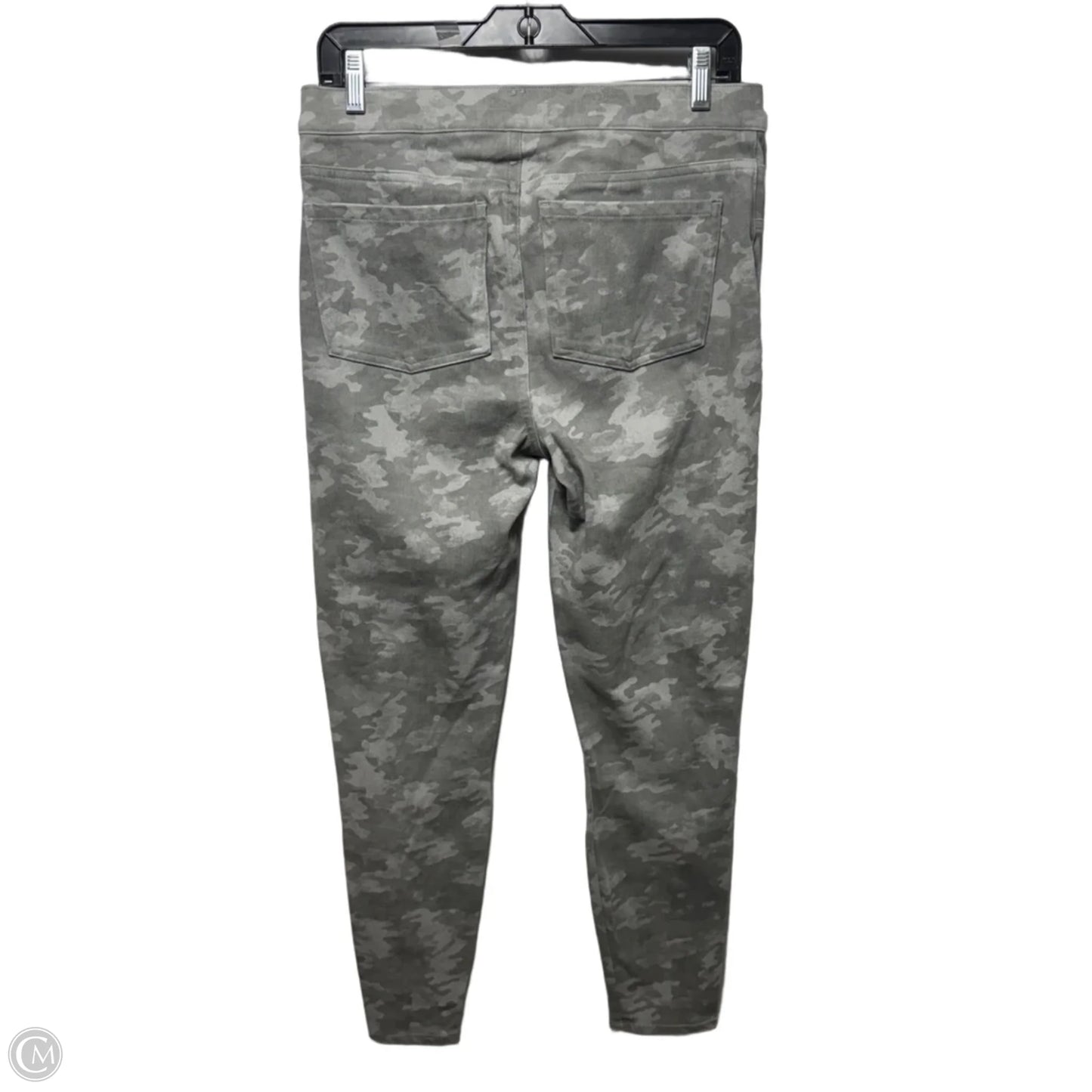 Ankle Jean-Ish Legging Pants By Spanx In Camouflage Print, Size: L