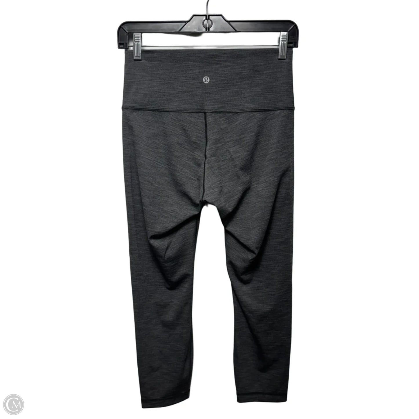 Athletic Leggings Capris By Lululemon In Grey, Size: 8