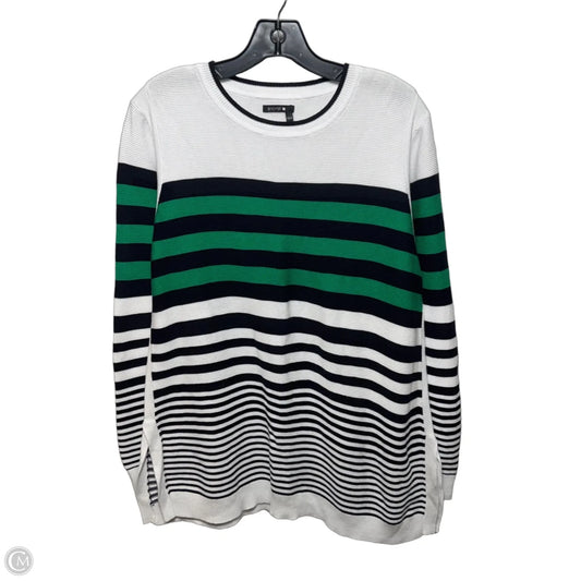 Sweater By Bylyse In Striped Pattern, Size: XXL
