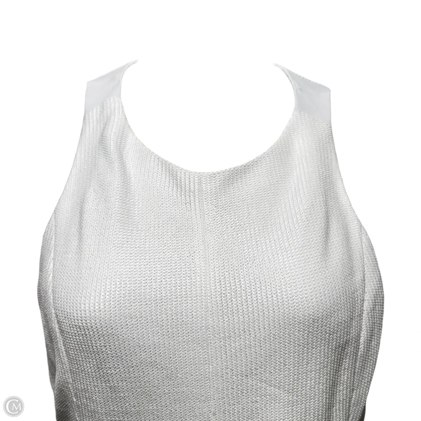 Knit & Leather Trim Belted Dress Casual Midi By Rag And Bone In White, Size: 10