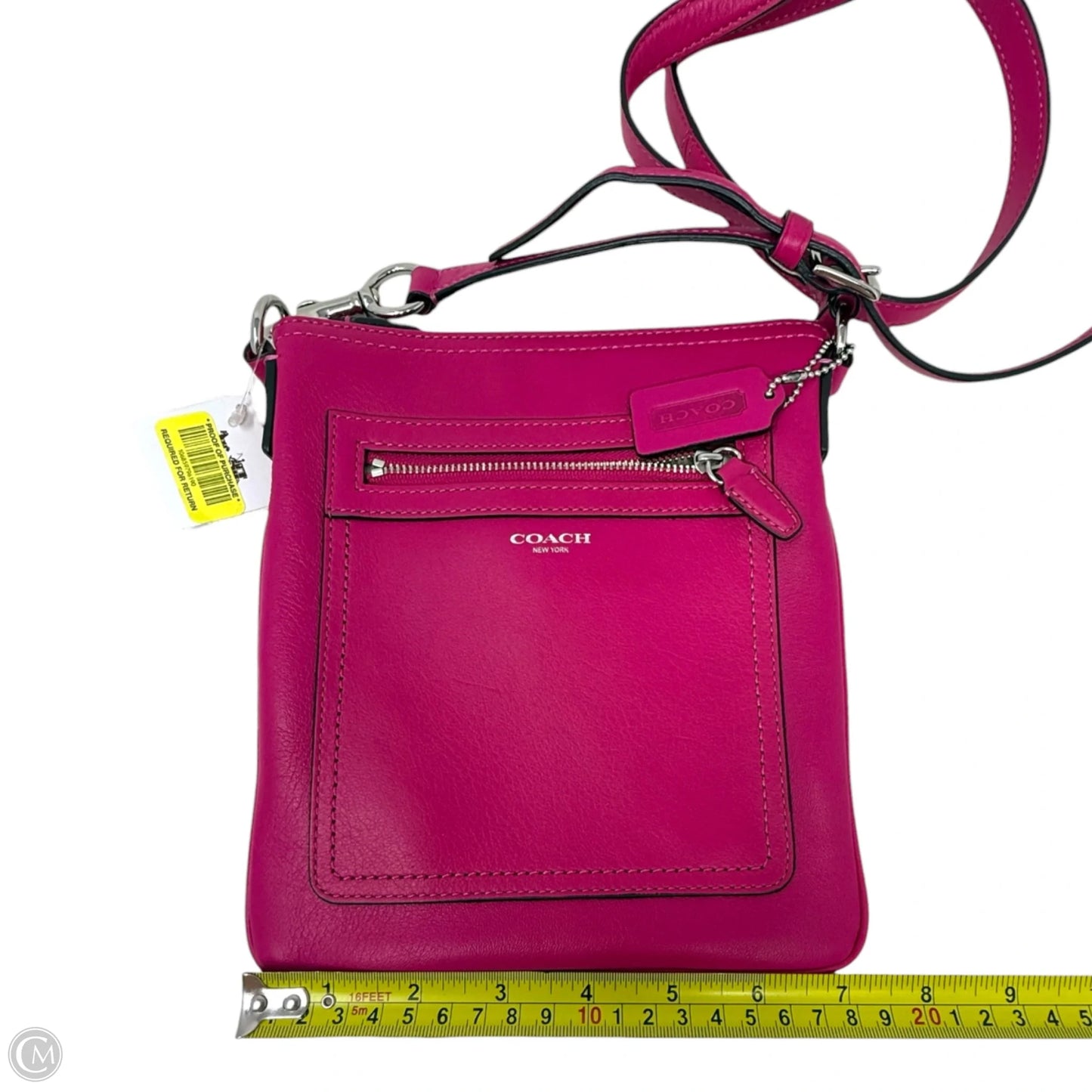 Legacy Leather Swingpack Designer By Coach, Size: Small