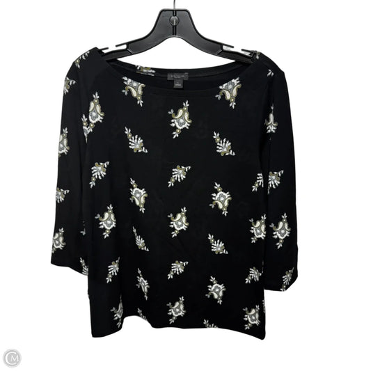 Top Long Sleeve By Ann Taylor In Paisley Print, Size: S
