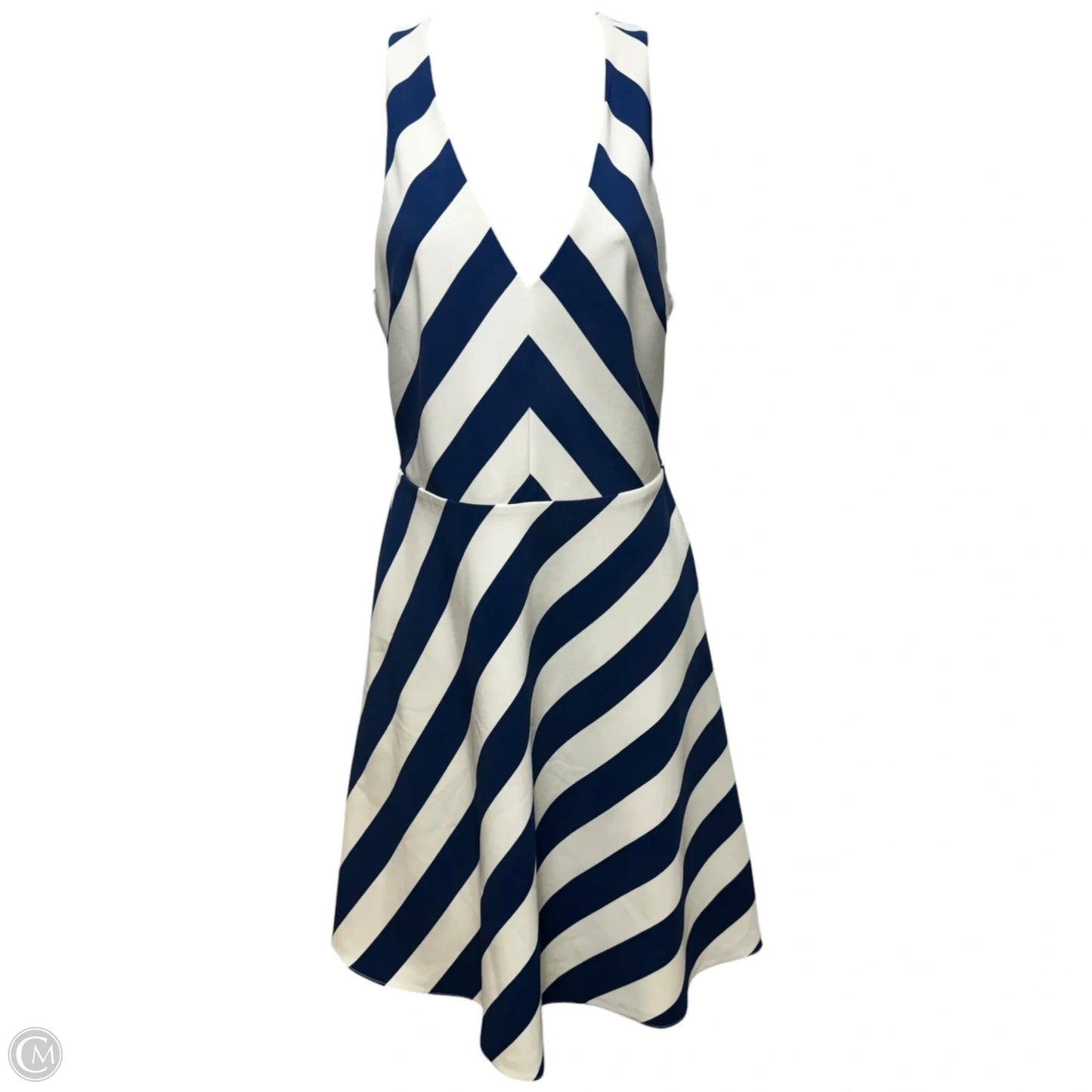 Mary Skater Dress By Cooper & Ella In Striped Pattern, Size: S