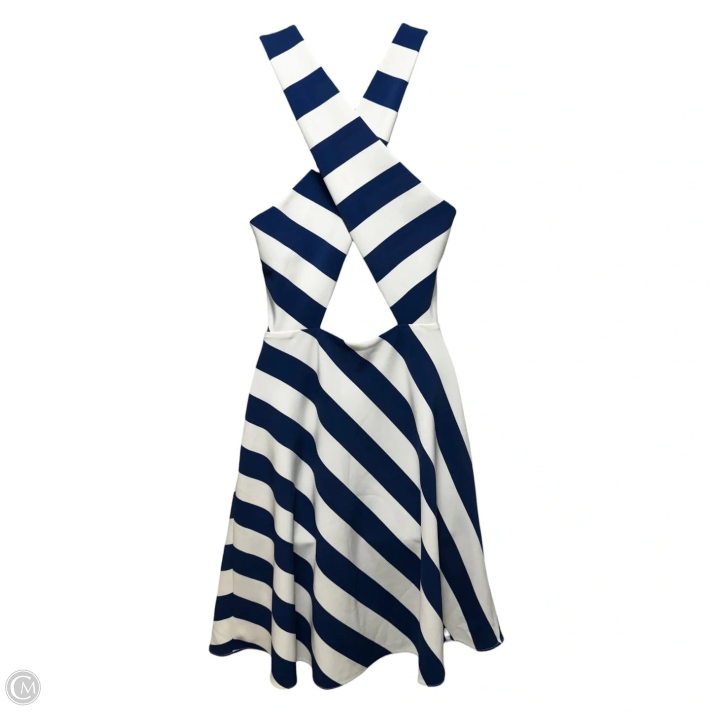 Mary Skater Dress By Cooper & Ella In Striped Pattern, Size: S