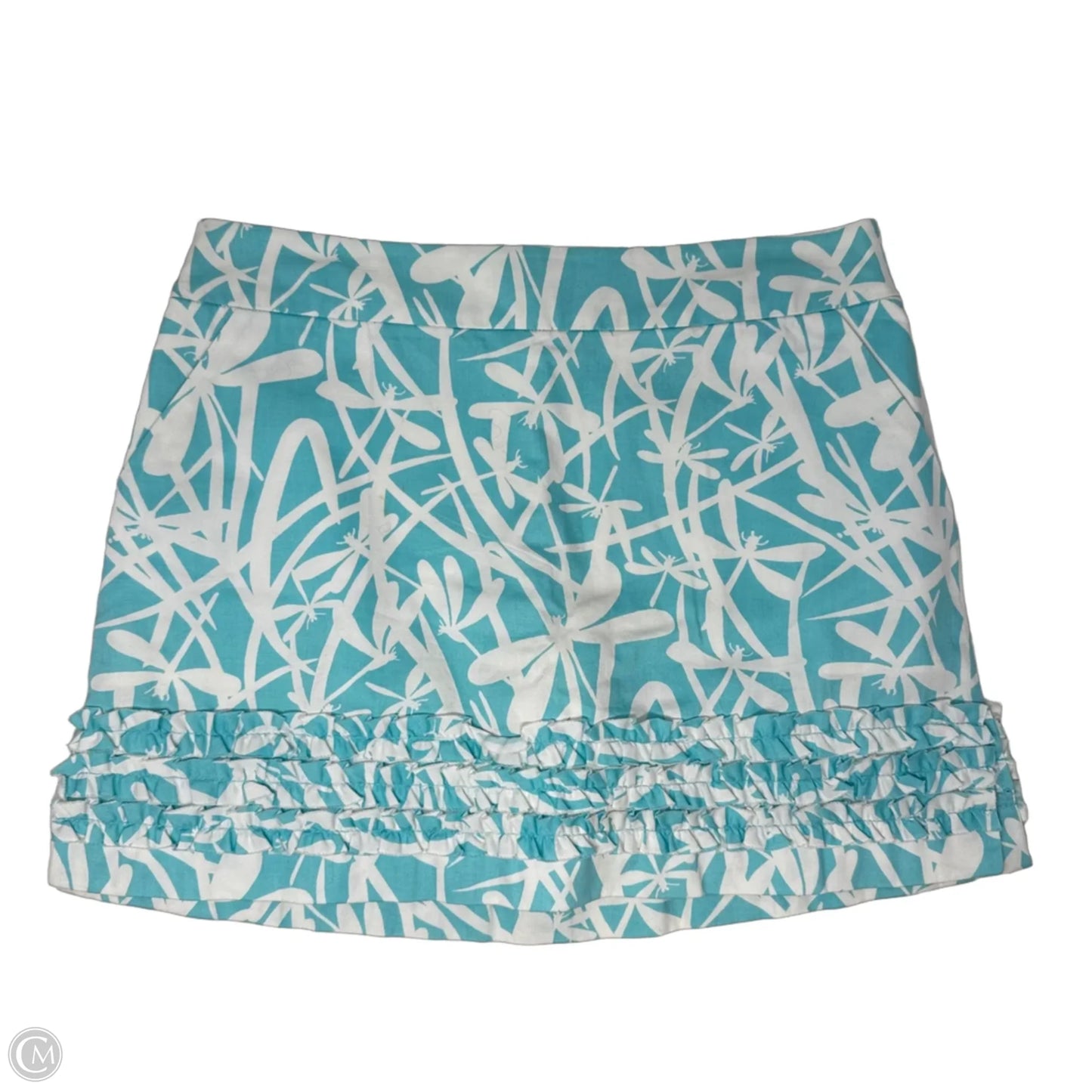 Marigold Ruffle Skort Designer By Lilly Pulitzer In Light My Fire, Size: 4