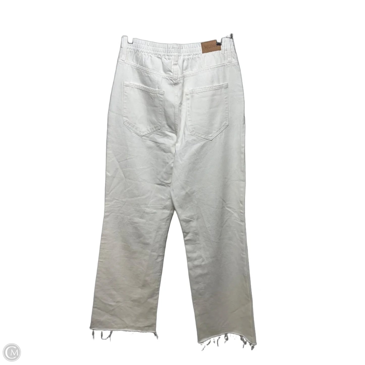 Jeans Wide Leg By Show Me Your Mumu In Cream, Size: 4/27
