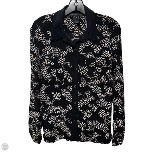 Silk Blouse Long Sleeve Designer By Marc By Marc Jacobs In Multi-colored, Size: 8