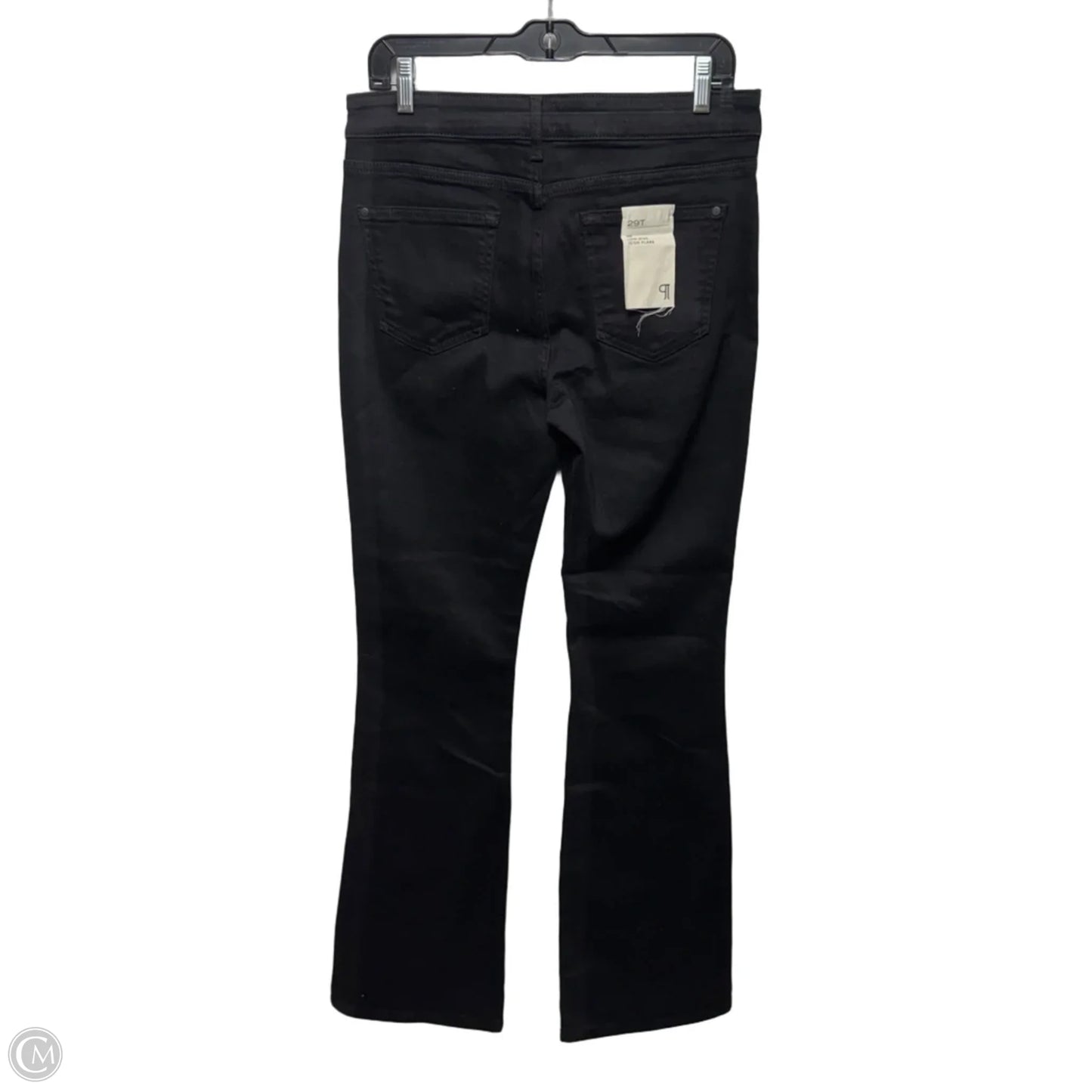 Low Rise Icon Flare Jeans By Pilcro In Black, Size: 8/29 Tall