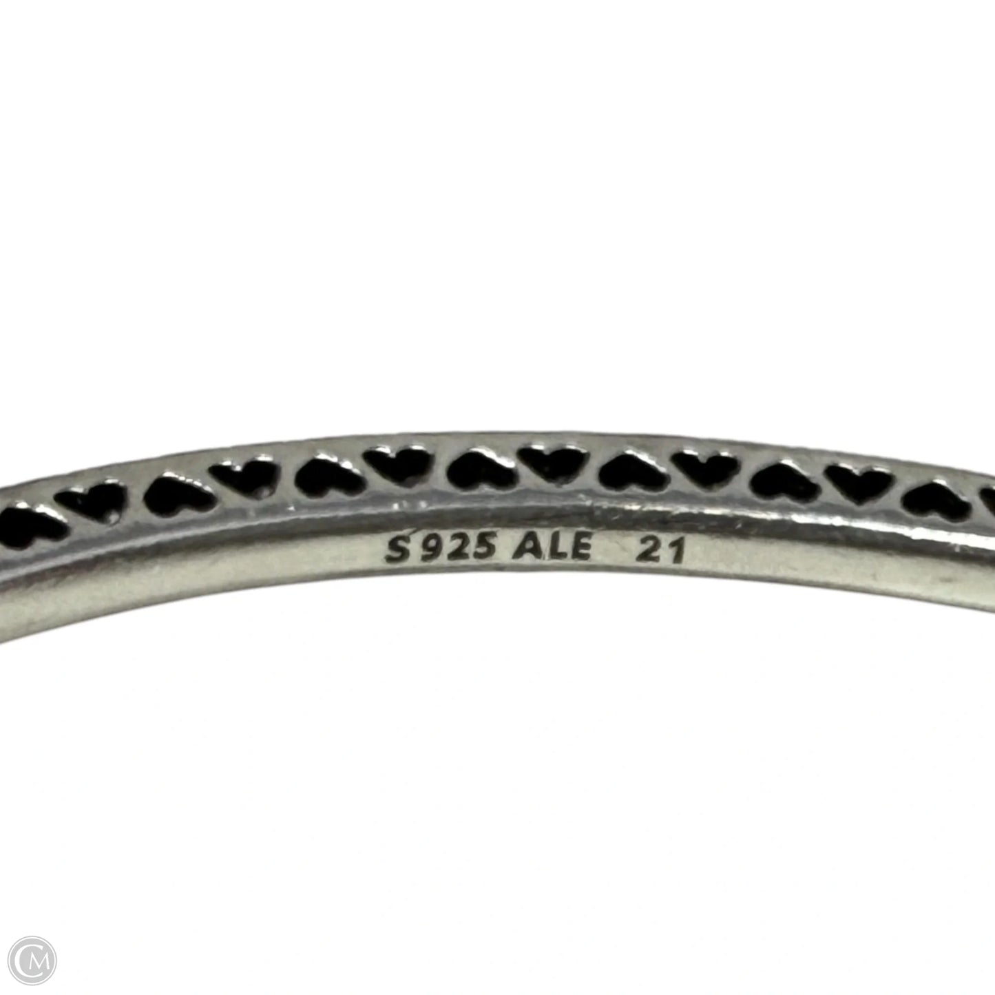 Twinkling Forever Sterling Silver & CZ Bangle Bracelet By Pandora