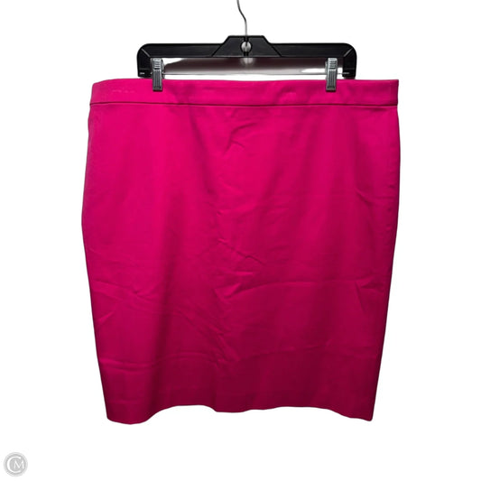 No. 2 Skirt Midi By J. Crew In Pink, Size: 18