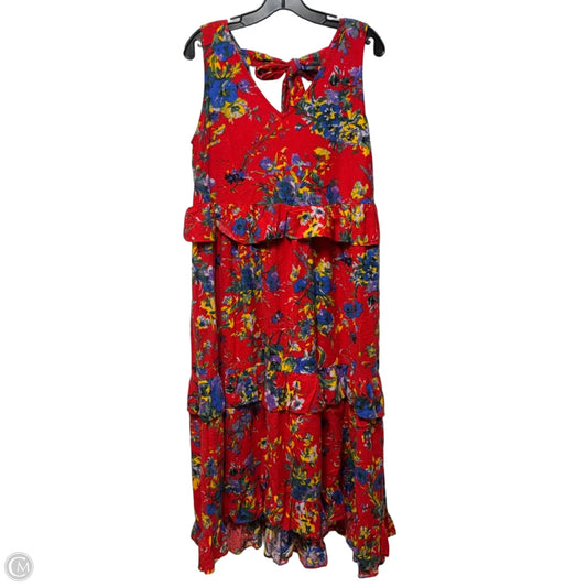 Dress Casual Maxi By Surely Mine In Floral Print, Size: S