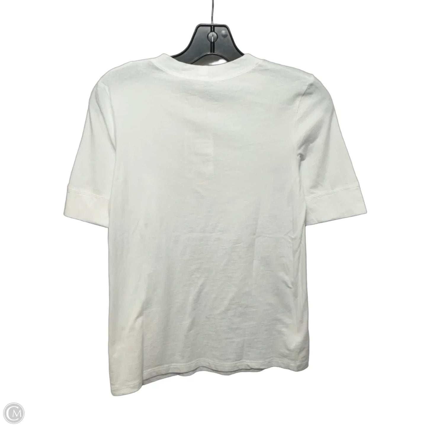 Top Short Sleeve Basic By Pashnia In White, Size: S