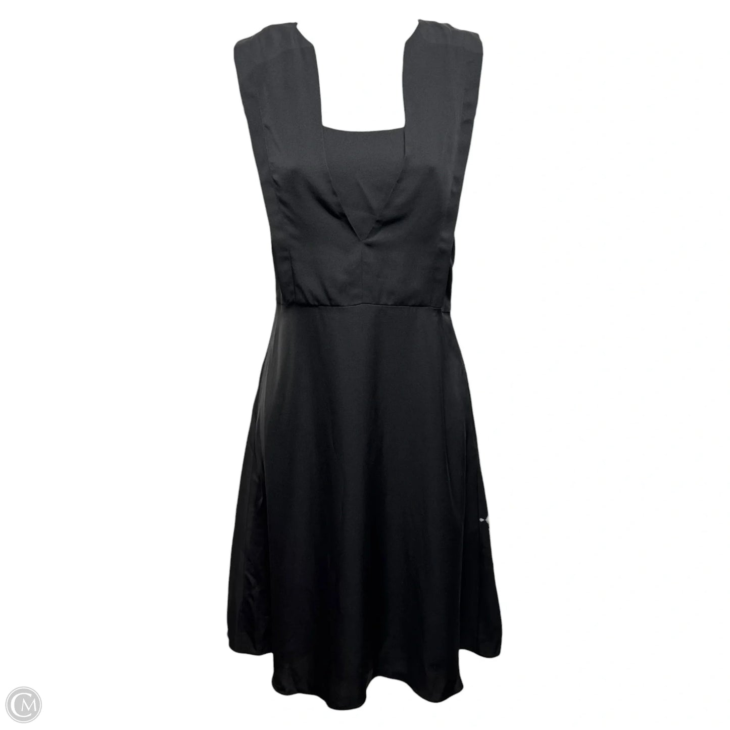 Silk Dress Casual Short By Theory In Black, Size: 4
