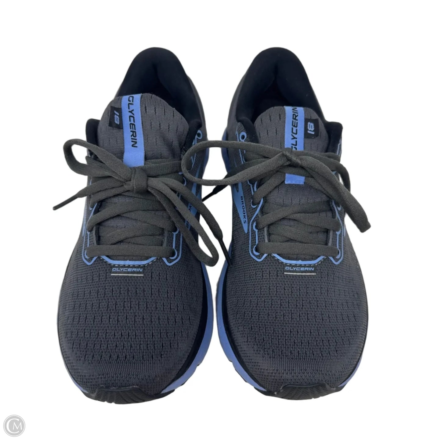 Glycerin 18 Shoes Athletic By Brooks In Blue & Grey, Size: 6.5 NARROW