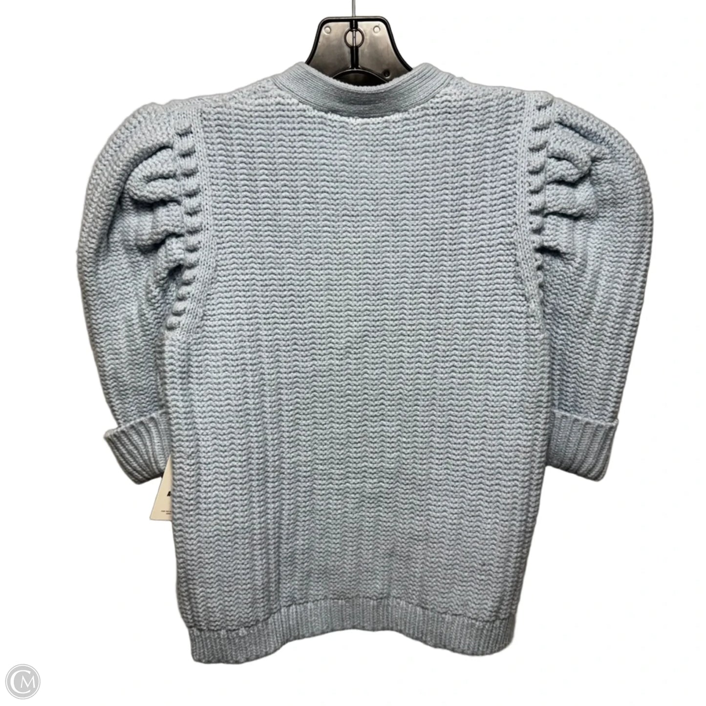 Sweater Short Sleeve By No Apologiez In Blue, Size: S