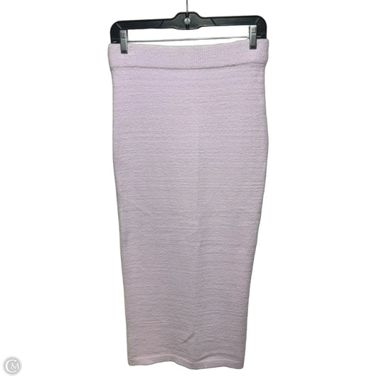 Knit Skirt Maxi By Gianni Bini In Purple, Size: S