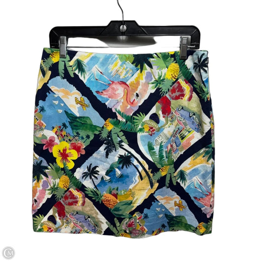 Skirt Mini & Short By Talbots In Multi-colored, Size: 8 Petite