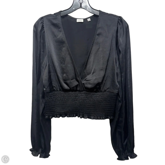 Top Long Sleeve By Wilfred In Black, Size: L