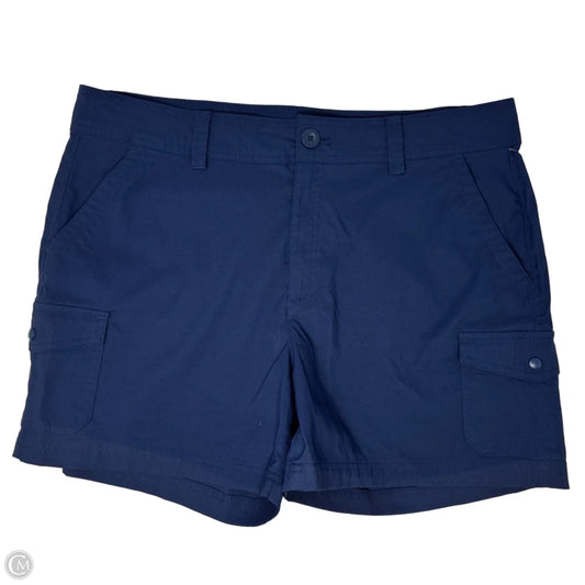 Shorts By Eddie Bauer In Blue, Size: 16
