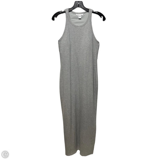 Signature Rib Dress Casual Maxi By Athleta In Grey, Size: M