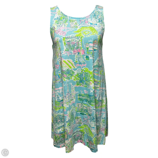 Kristin Dress Designer By Lilly Pulitzer In Multi-colored, Size: L