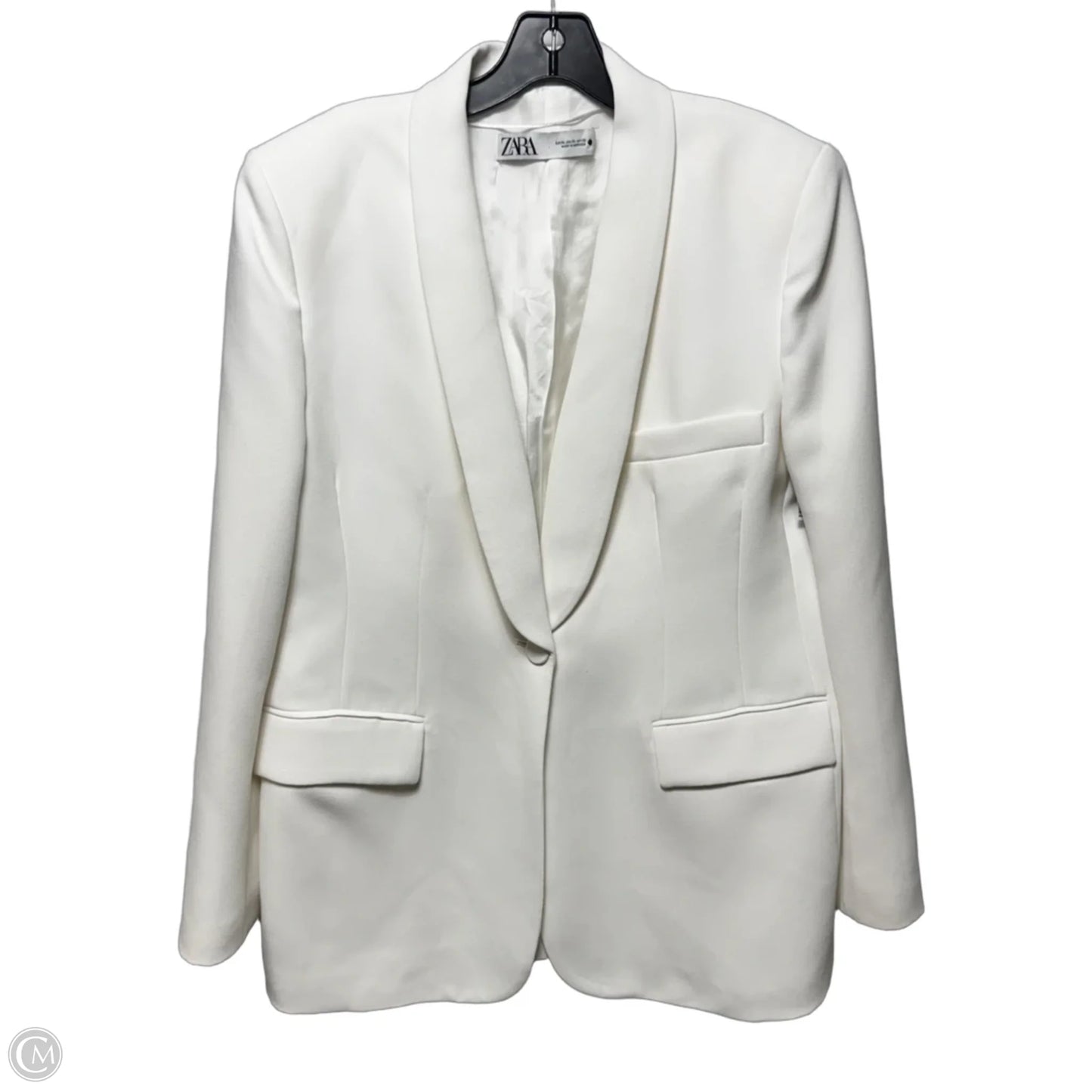 Blazer By Zara In White, Size: Xl