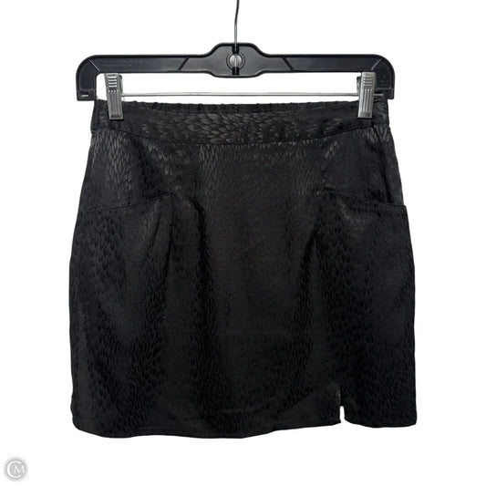 Skirt Mini & Short By Saltwater Luxe In Black, Size: Xs