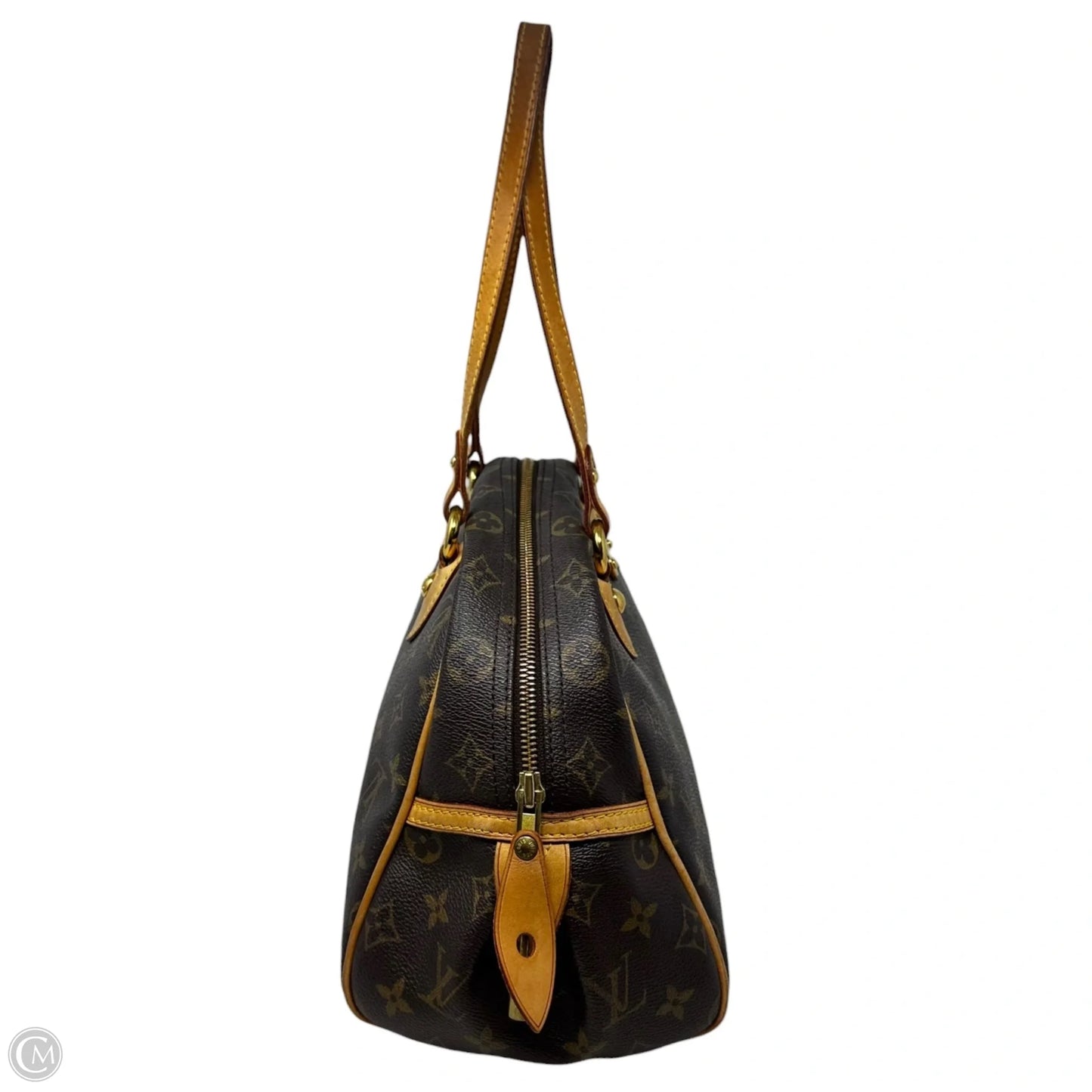 Montorgueil PM 2009 Monogram Shoulder Handbag Luxury Designer By Louis Vuitton, Size: Medium