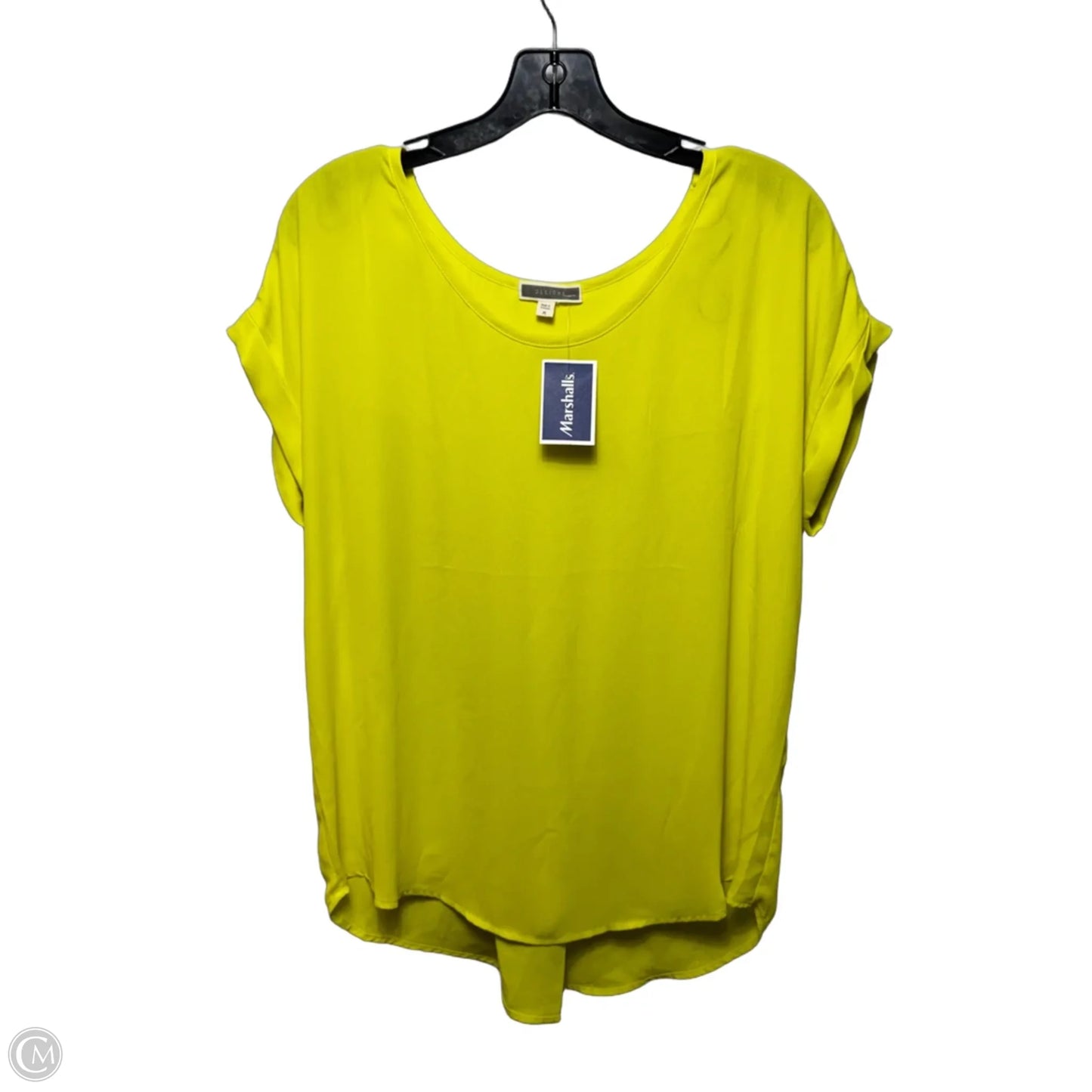 Top Sleeveless By Pleione In Chartreuse, Size: M