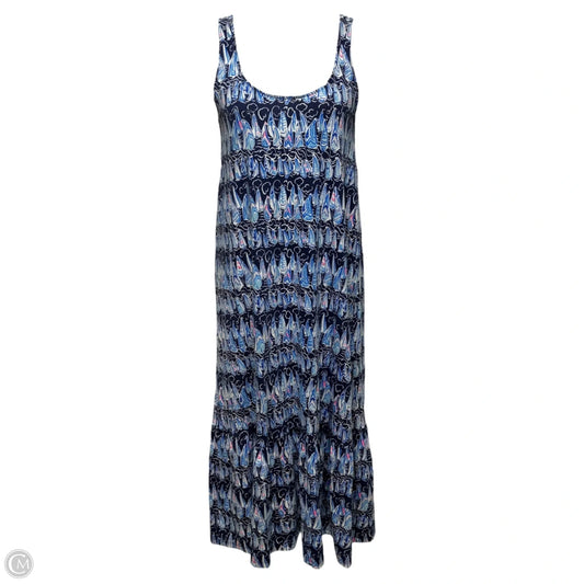 Dress Designer By Lilly Pulitzer In Nautical Print, Size: L