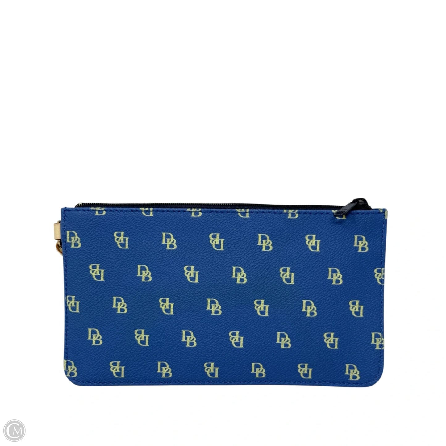 Monogram Wristlet & ID Cardholder Designer By Dooney And Bourke, Size: Medium