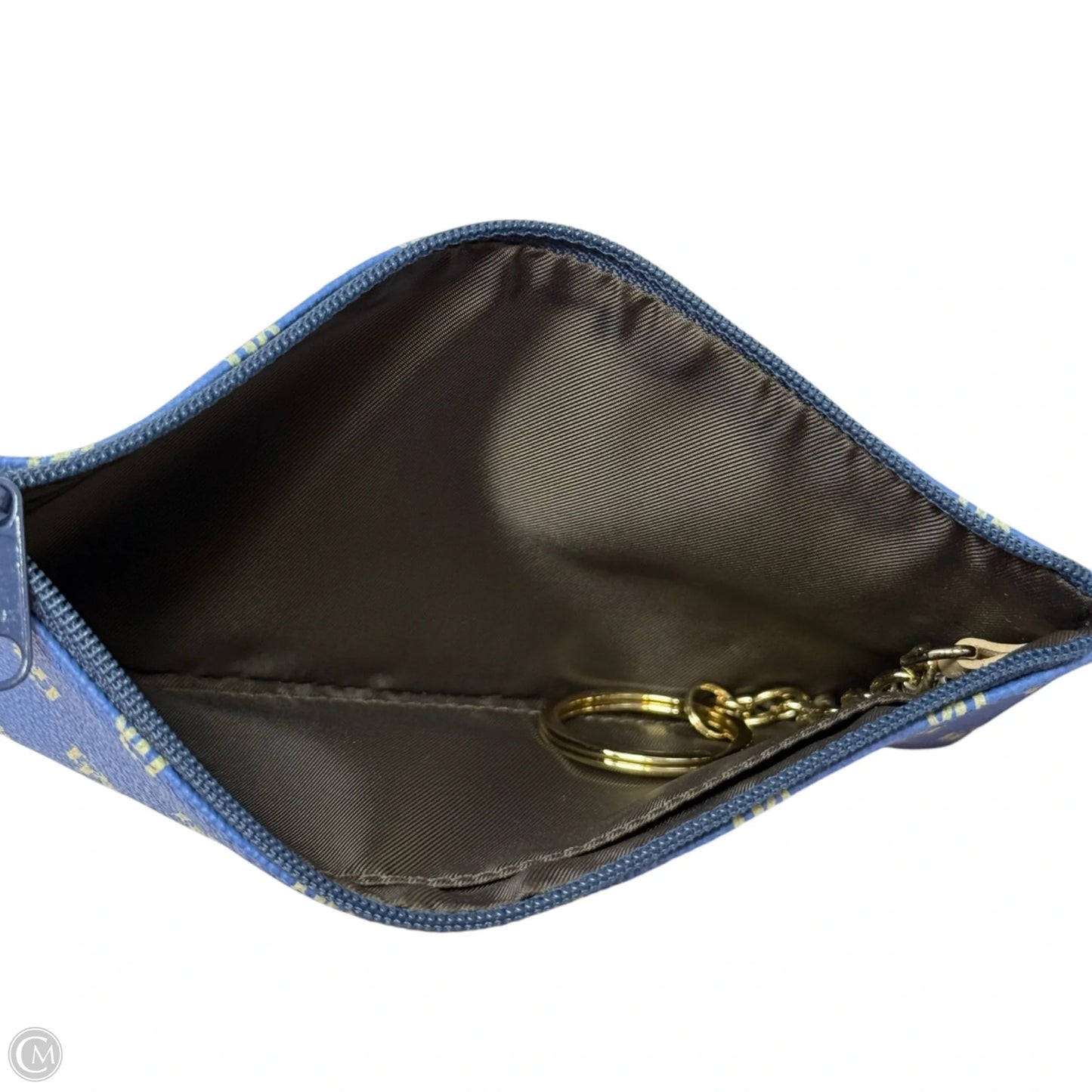 Monogram Wristlet & ID Cardholder Designer By Dooney And Bourke, Size: Medium