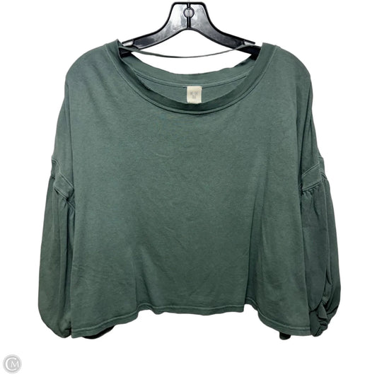 Top Short Sleeve By We The Free In Green, Size: Xs