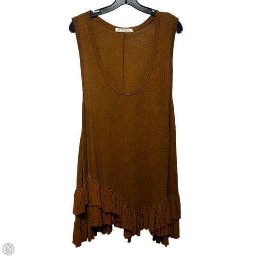 Tunic Sleeveless By We The Free In Brown, Size: M