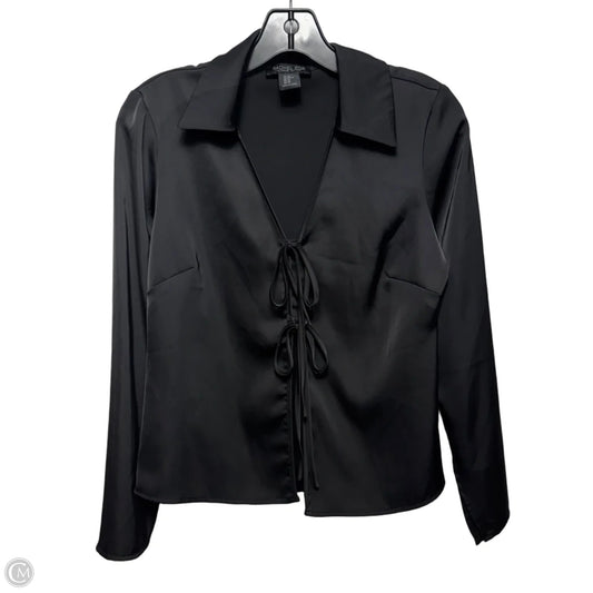 Top Long Sleeve By Rachel Zoe In Black, Size: Xs