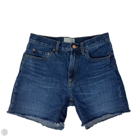 The Denim Shorts By Everlane In Blue Denim, Size: 4/27