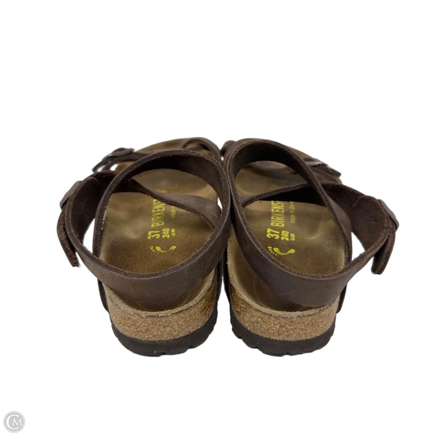 Yara Oiled Leather Sandals By Birkenstock In Habana, Size: 6 (EU 37)