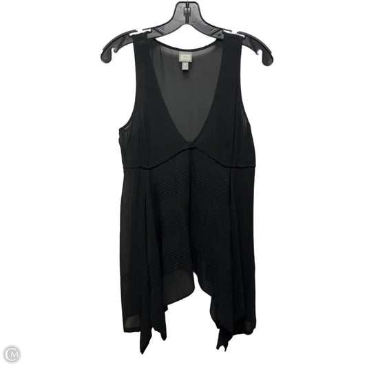 Top Sleeveless By Converse In Black, Size: M